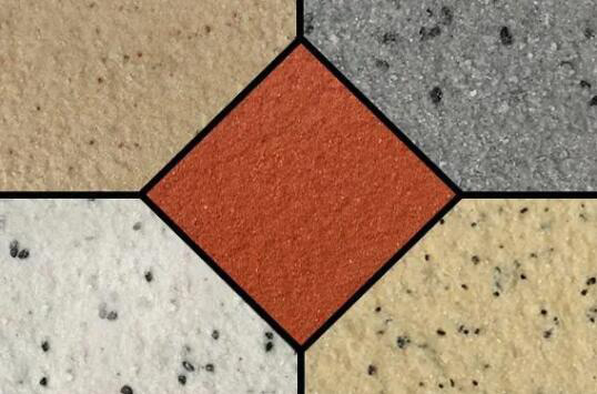 (圖:真石漆展示圖)