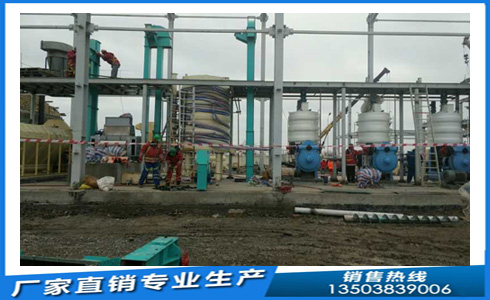 企鵝牌棉籽榨油機(jī)設(shè)備 阿塞拜疆預(yù)榨車(chē)間建設(shè)(圖1)